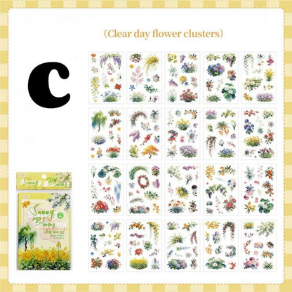 Woodsy Petal Sticker Book 20Sheets