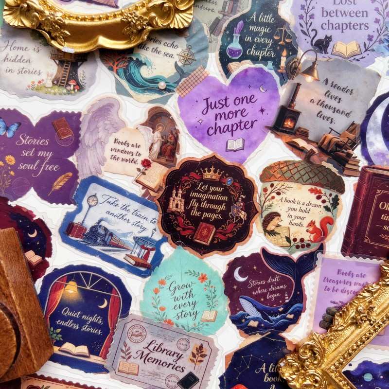 Torn Page Sticker 50PCS
