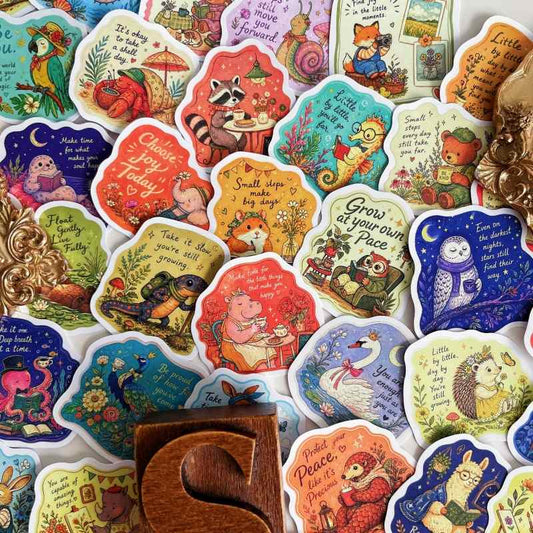 Tiny Tales Sticker 50PCS