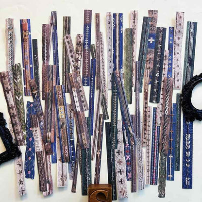 Fabric Aesthetics Sticker 60PCS