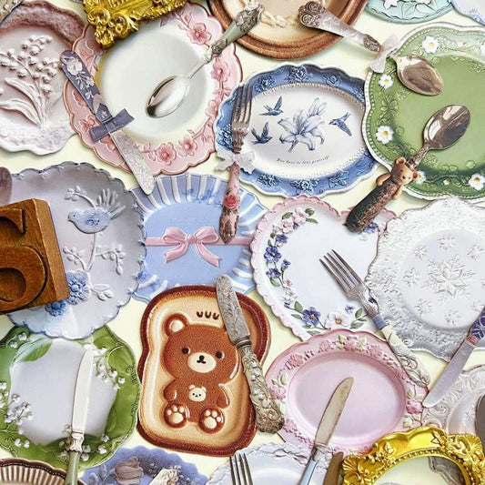 Tableware Utopia Sticker 54PCS