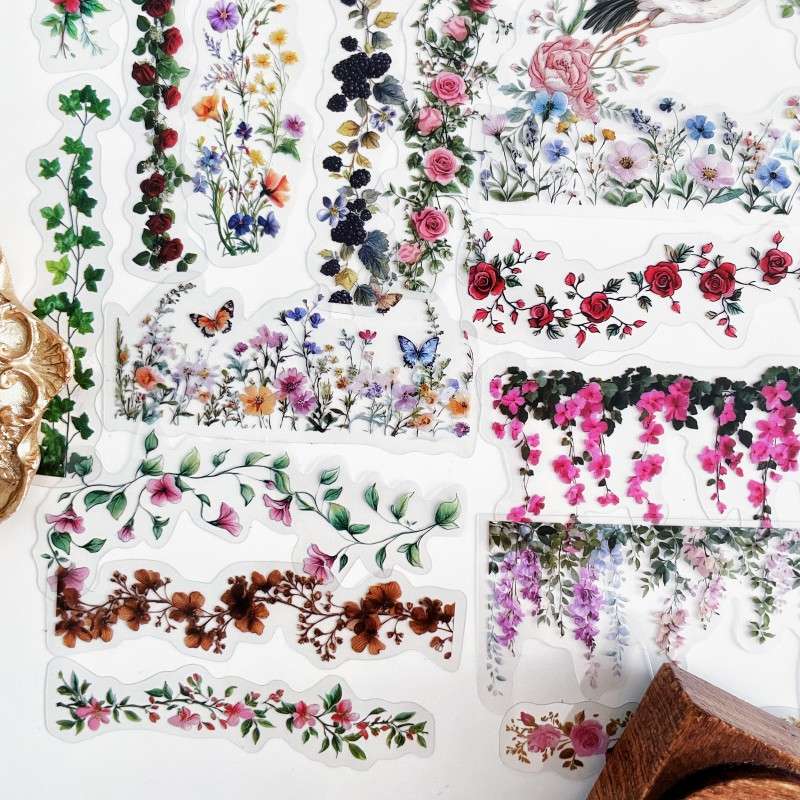 Bloom Edge Sticker 60PCS