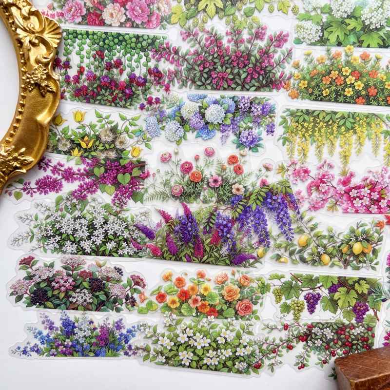 Bloom Elegance Sticker 60PCS