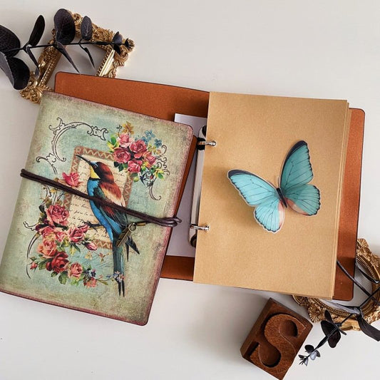 Nostalgia Bird Loose-Leaf Journal