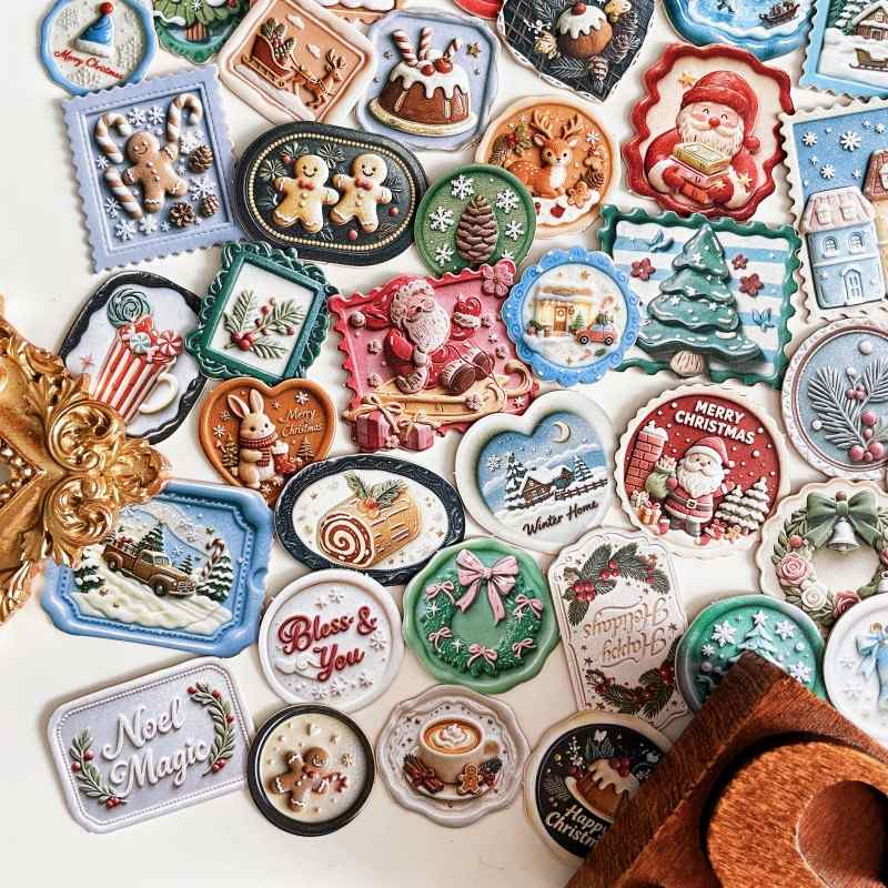 Christmas Interlude Sticker 90PCS