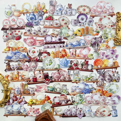 Noble Tableware Sticker 60PCS