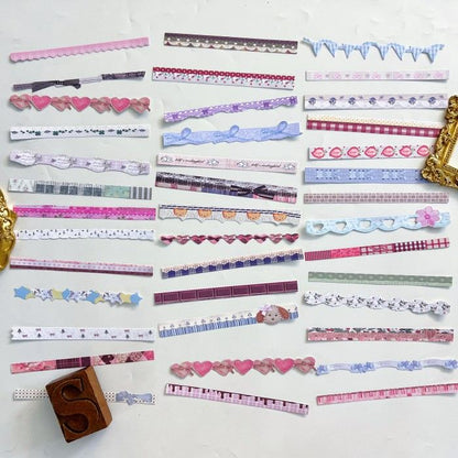 Fabric Lace Sticker 40PCS