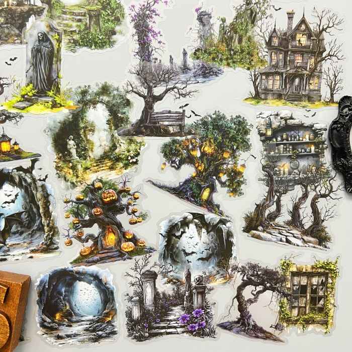 Abandoned City Sticker 60PCS
