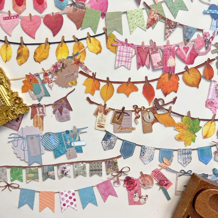 Handmade Party Sticker 60PCS
