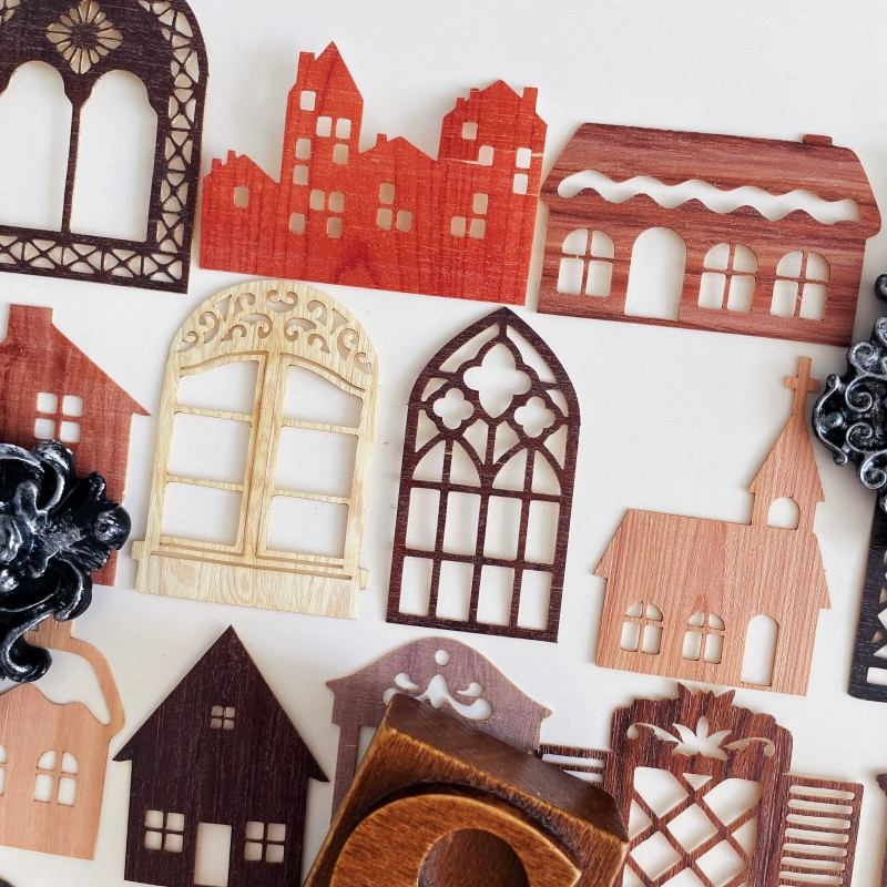 Window Stories Wooden Die-Cuts