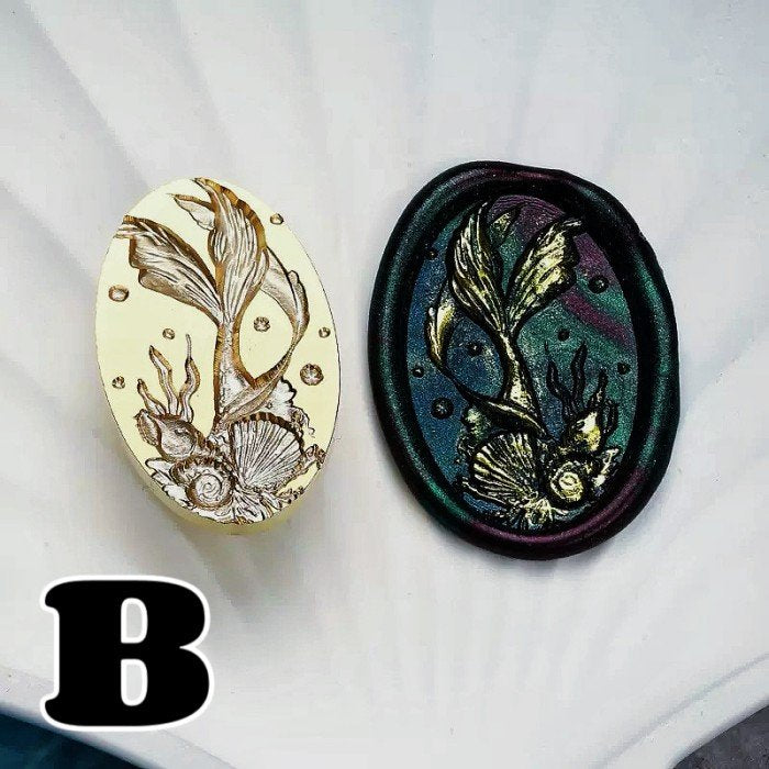 Blue Ocean Sealing Wax Stamp