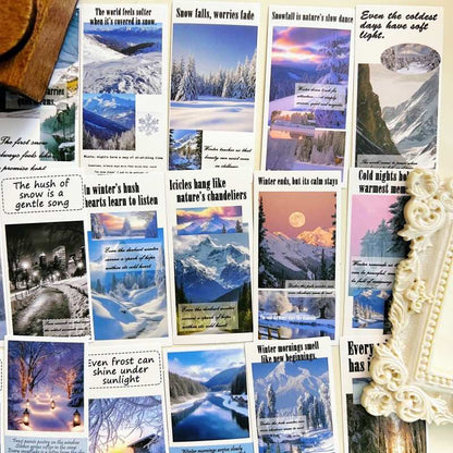 Winter Scene Sticker 50PCS