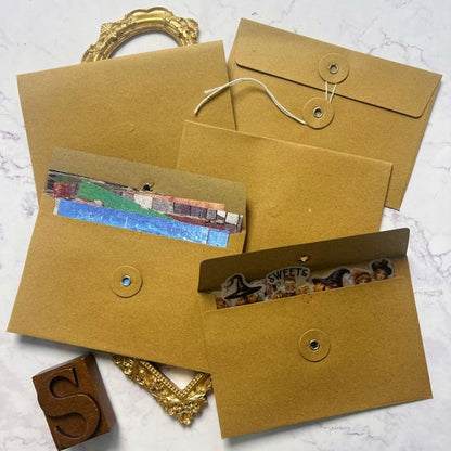 Kraft Paper Envelope 5PCS