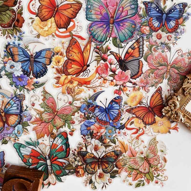 Graceful Butterfly Sticker 60PCS