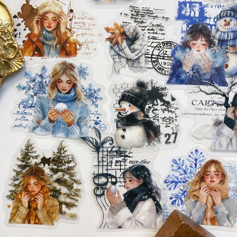 Warm In Winter Sticker 24PCS