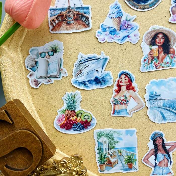 Resort Lady Sticker 20PCS