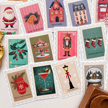 Noel Stamp Sticker 50PCS
