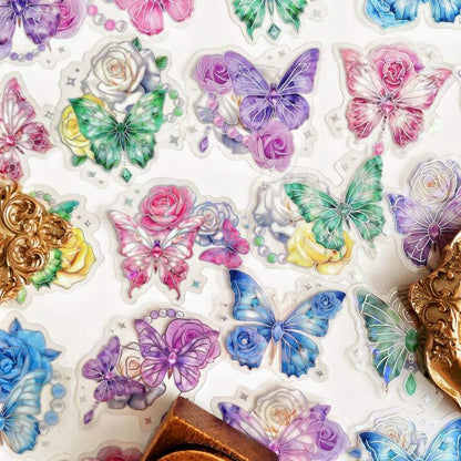 Crystal Wings Sticker 40PCS