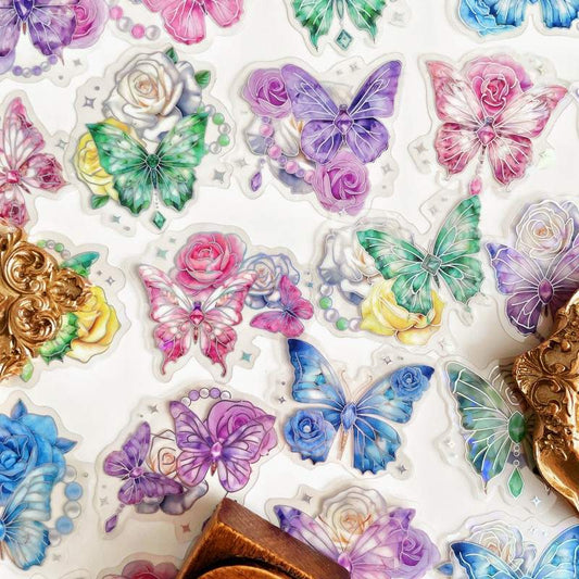 Crystal Wings Sticker 40PCS