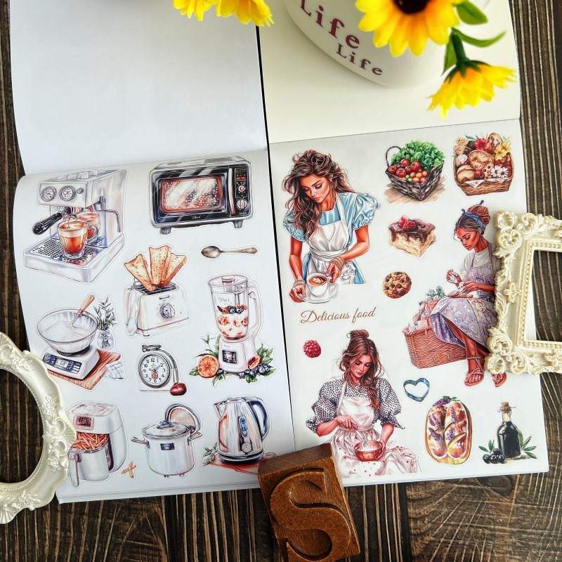 Life's Little Pleasures Sticker Book 20Sheets