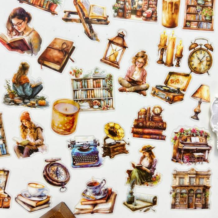 Cafe Solace Sticker 60PCS