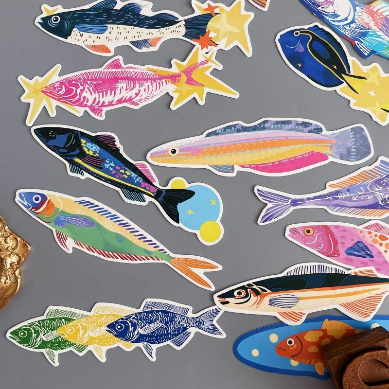Ocean Fish Note Paper 30PCS