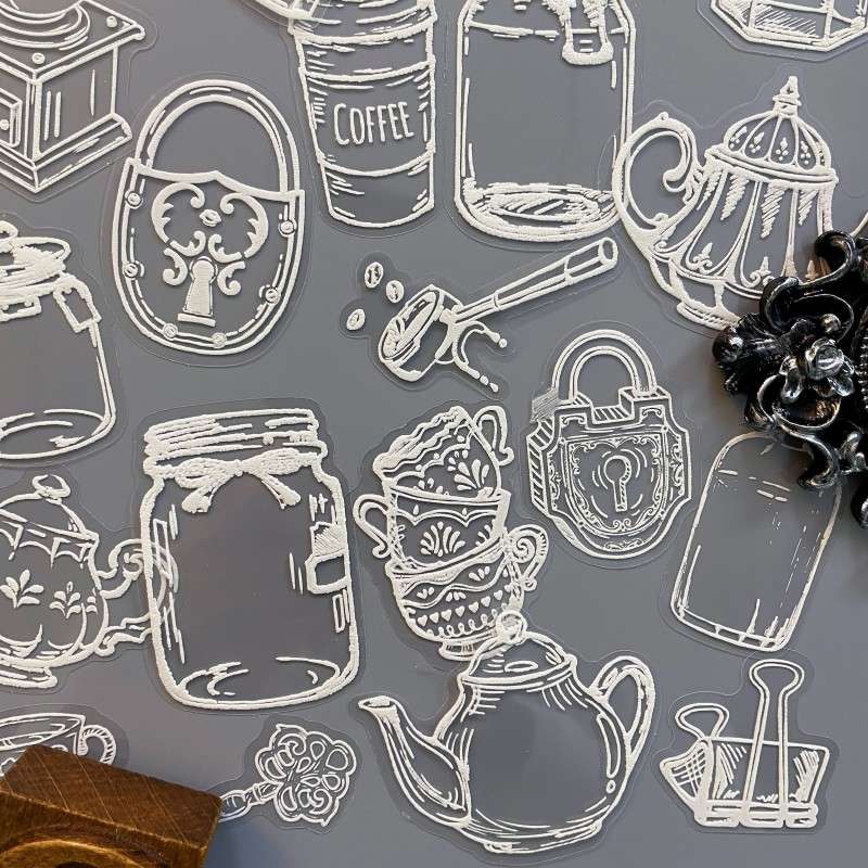 Snow Creatures Sticker 60PCS