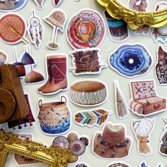 Boho Spirit Sticker 50PCS