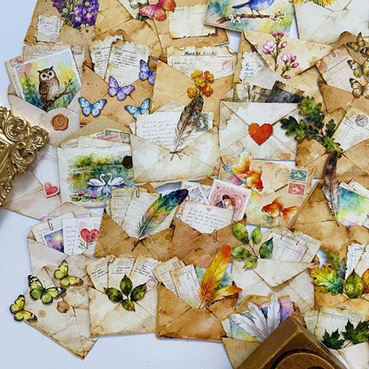 Distant Letter Sticker 60PCS