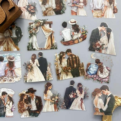 Heartfelt Vows Sticker 45PCS