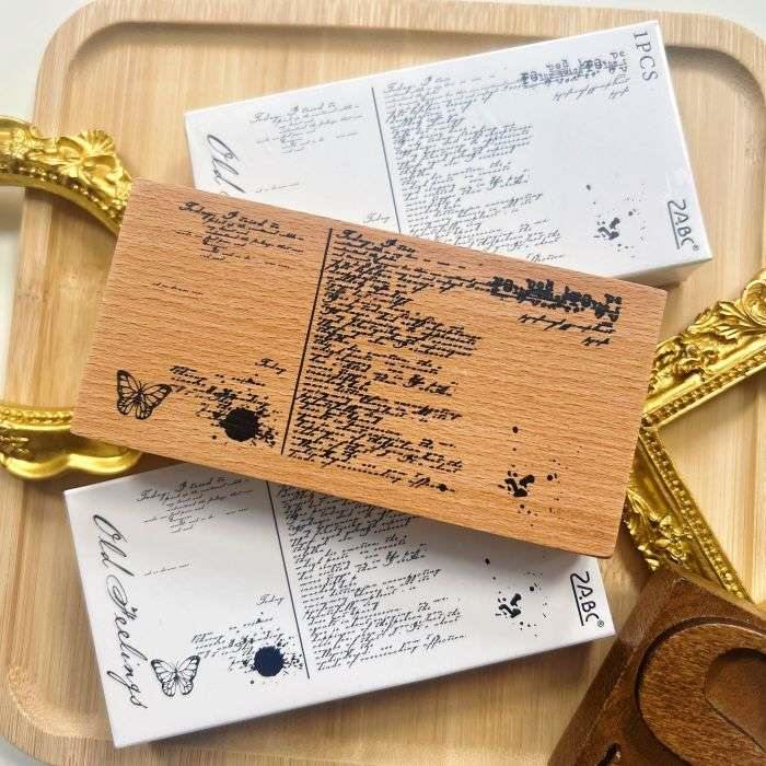 Old Feelings Rubber Stamp