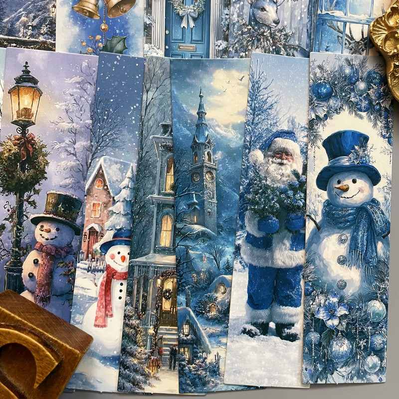 Snow Blue Note Paper 30PCS