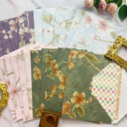 Ethereal Bloom Envelopes 6PCS