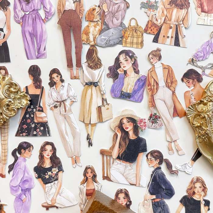 Urban Girl Sticker 80PCS