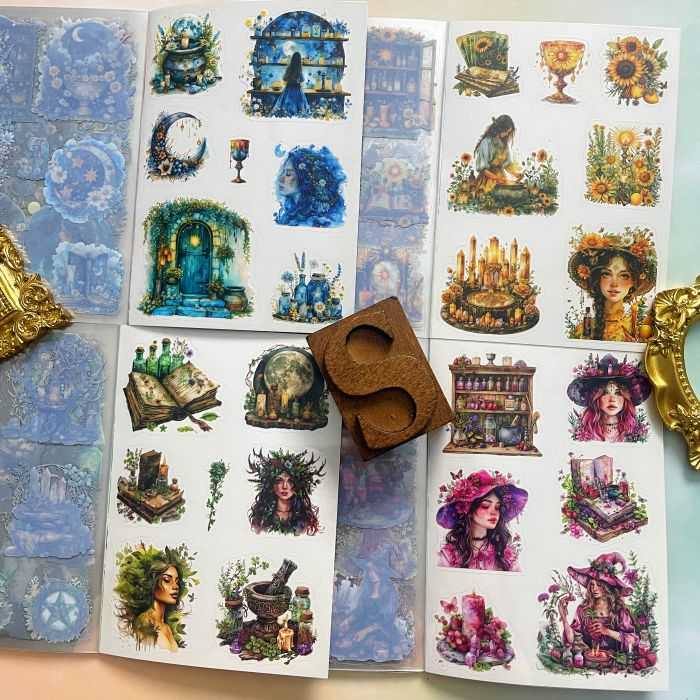 Magic Handbook Sticker Book 20Sheets