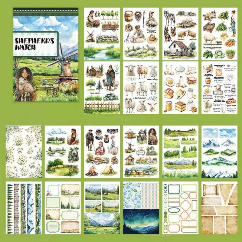 Shepherd's Watch Sticker Book 20Sheets