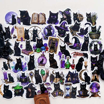 Shadow Kitty Sticker 50PCS