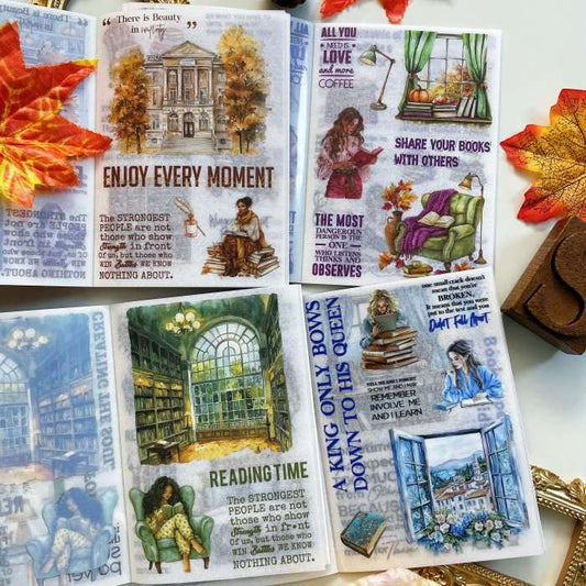 Reading Weekly Sticker Book 20Sheets