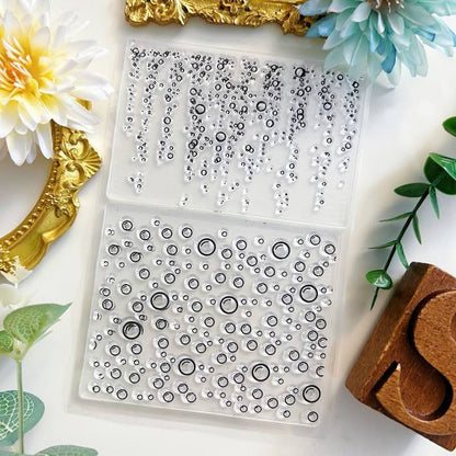 Water Bubble Clear Stamp