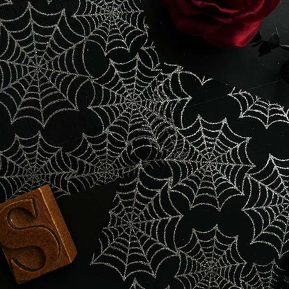 Silvery Cobweb Meshes 2PCS