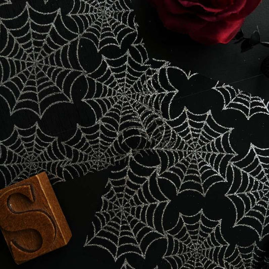 Silvery Cobweb Meshes 2PCS