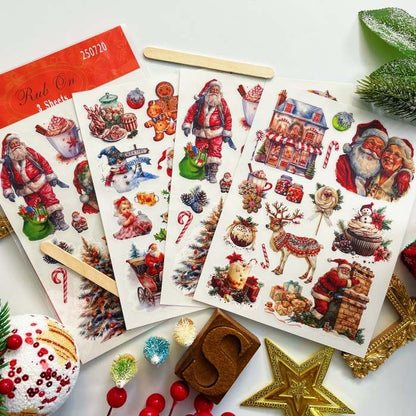 Holiday Cookie Transfer Sticker