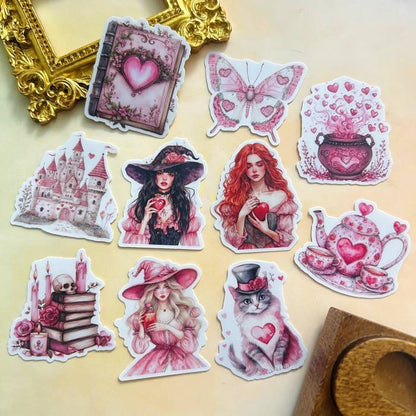 Witch's Heart Sticker 20PCS