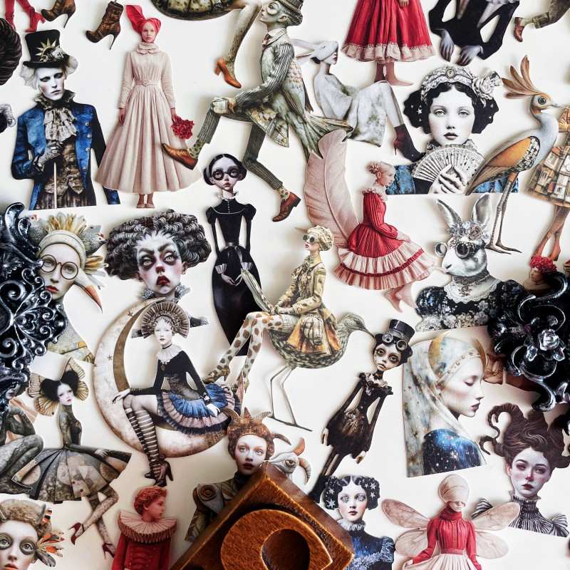 Wonderfolk Sticker 60PCS