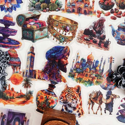 Desert Bazaar Sticker 50PCS