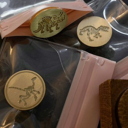 Ancient Fossil Sealing Wax Stamp