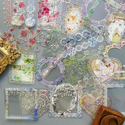 Floral Lace Sticker 120PCS