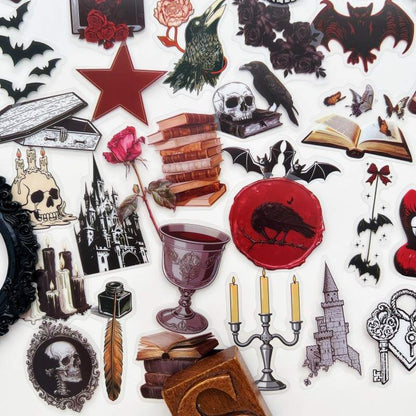 Antique Horror Sticker 50PCS