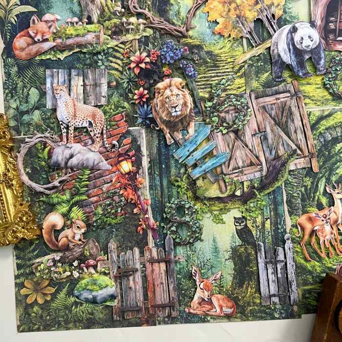 Jungle Adventure Ephemera Kit 100PCS