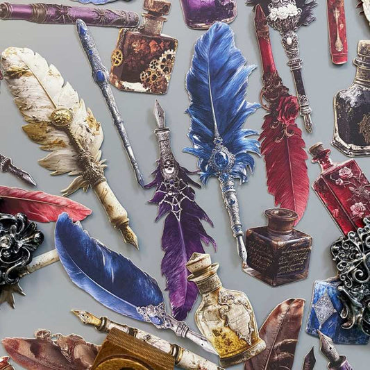 Brush Archive Sticker 60PCS